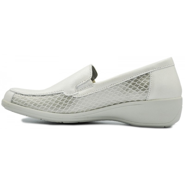 Eleganckie białe wygodne półbuty dla kobiet na wiosnę jesień Comfortabel 942198-92