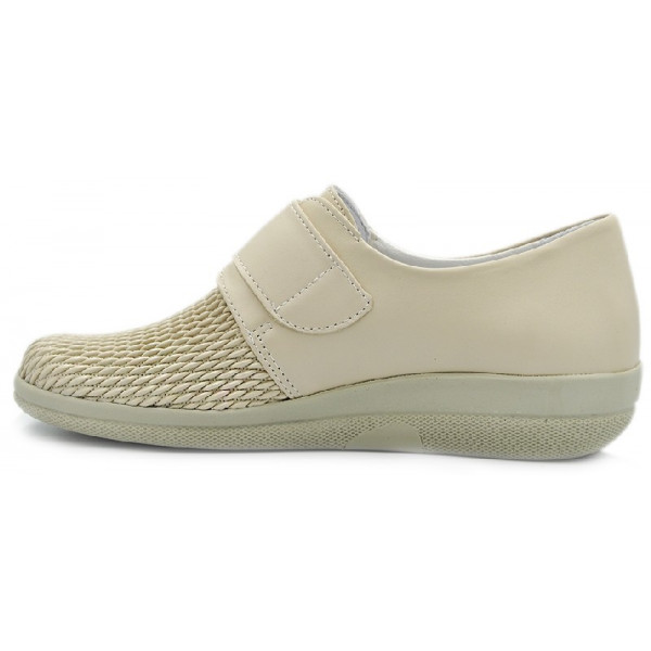 Obuwie jesienne wiosenne dla kobiet seniorek beż Comfortabel 941075-81