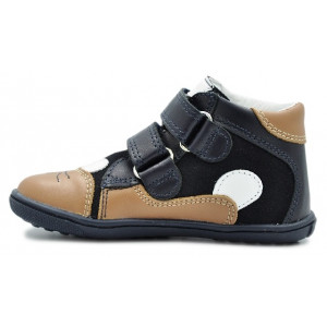 Trzewiki dziecięce na jesień wiosnę ze skóry naturalnej bartek w-11702-7/1l6