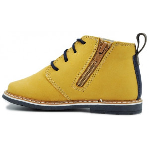 Trzewiki Skórzane Dla Chłopca Na Suwak Bartek w-81852-5/1lt