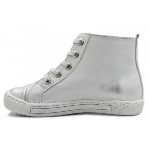 Trzewiki dla dziewczynek na wiosnę jesień srebrne Dawid 1319