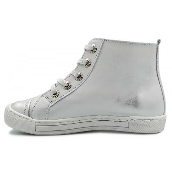 Trzewiki dla dziewczynek na wiosnę jesień srebrne Dawid 1319