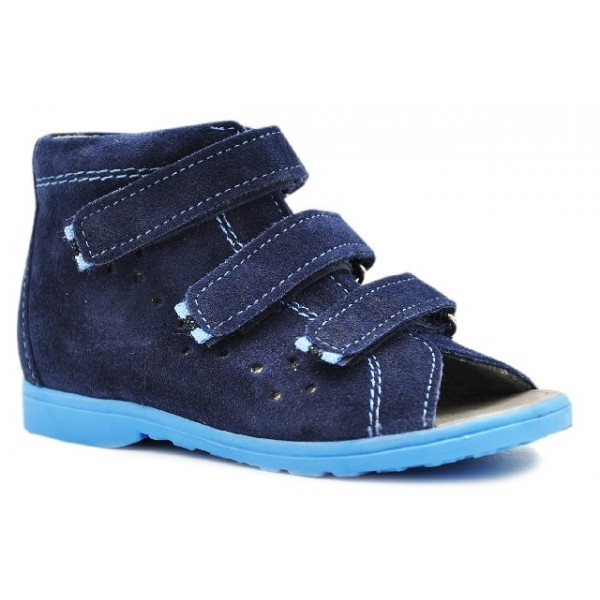 Buty chłopięce ortopedyczne sandały profilaktyczne dla dzieci do przedszkola Dawid 1041 1042 1043