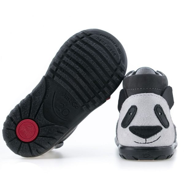 Chłopięce Trzewiki Sznurowane Z Pandą Emel e 1150-1