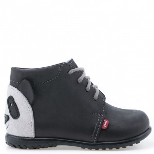 Chłopięce Trzewiki Sznurowane Z Pandą Emel e 1150-1