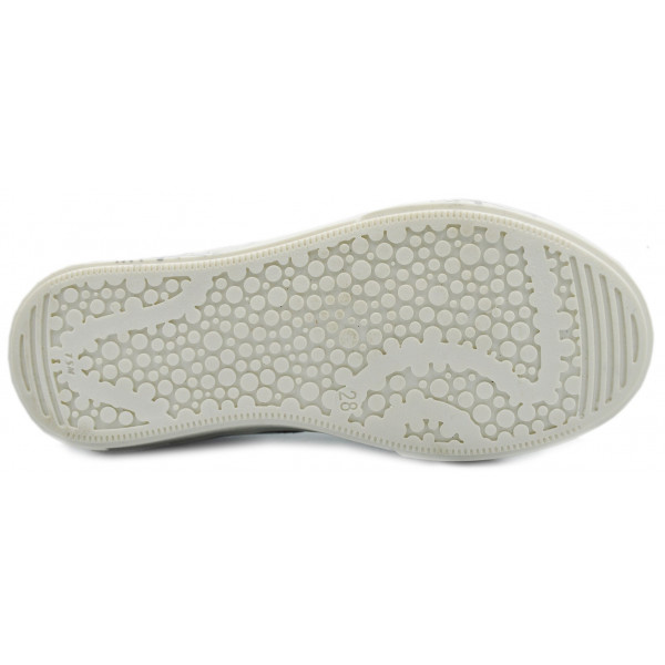 Buty Półbuty BARTEK t-18653/1mh Modne Buty z Kwiecistym Wzorem dla Dziewczynki