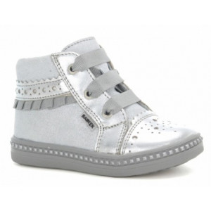 Srebrne Trzewiki Półbuty...