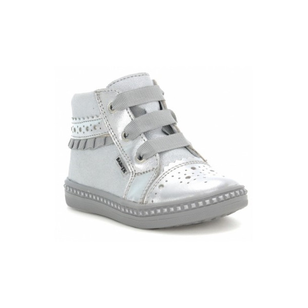 Srebrne Trzewiki Półbuty Dla Dziewczynek Bartek w-51846/12d
