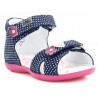 Dziecięce sandałki w kropki...