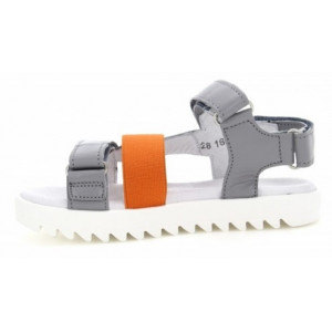 Sandały Buty Bartek t-19181/n16 Sportowe Sandały dla Dziewczynki na Rzepy  II gatunek