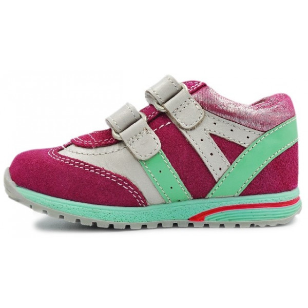 Półbuty dla dziewczynek sportowe do przedszkola na jesień Bartek t-61826/530