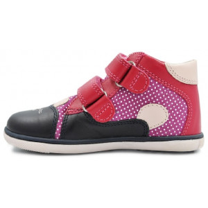 Profilaktyczne półbuty dla dziewczynki do nauki chodzenia Bartek t-11702/1sy II gatunek