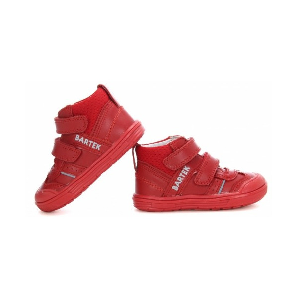 Czerwone Chłopięce Trzewiki Do Nauki Chodzenia Bartek w-81859-5/re5