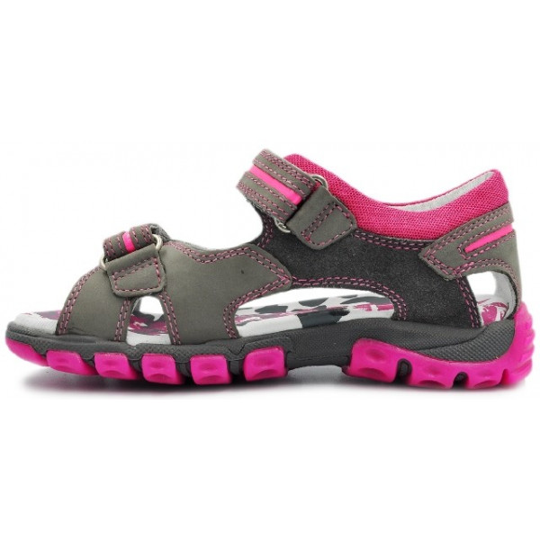 Sandały Buty Bartek t-66158/v84 Sportowe Sandały dla Dziewczynki na Rzepy II gatunek