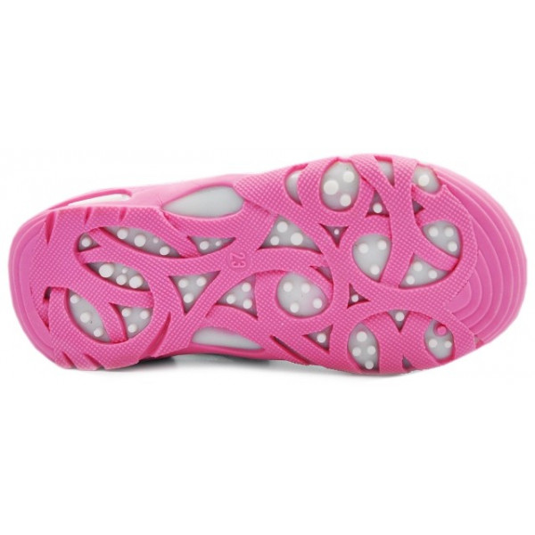 Sandały Dla Dziewczynki Różowe Z Kwiatkiem Jamet 196 II gatunek