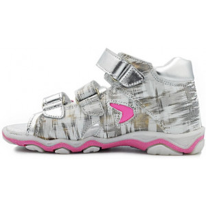 Sandały Dziewczęce Wysoki Zapiętek Na Rzepy Jamet 263 II gatunek