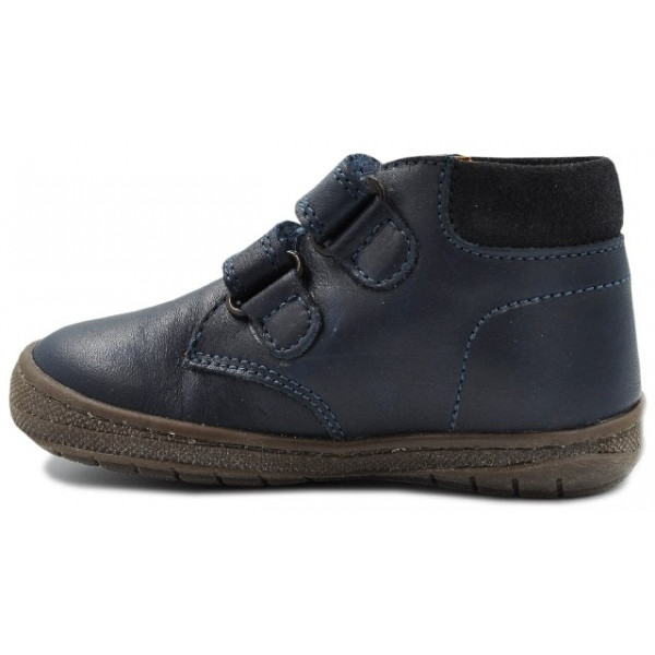 Chłopięce Półbuty Na Wiosnę Na Rzepy Granat Primigi 6408255