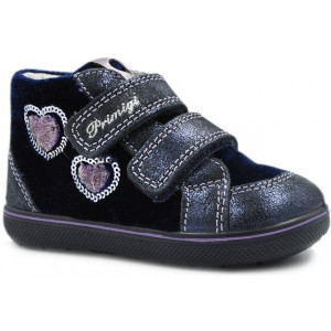 Półbuty Wiosenne Dla Dziewczynek Granatowe Serduszka Primigi 2371733