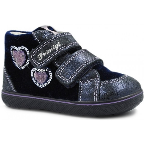 Półbuty Wiosenne Dla Dziewczynek Granatowe Serduszka Primigi 2371733