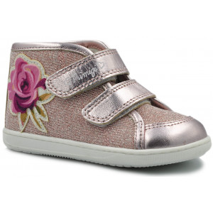 Różowe Półbuty Dziewczęce Z Metalicznymi Dodatkami Primigi 3403600