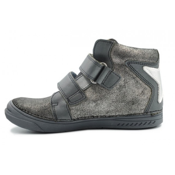 Dziewczęce Trzewiki Półbuty Na Wiosnę DD STEP 040-73al z Gwiazdkami