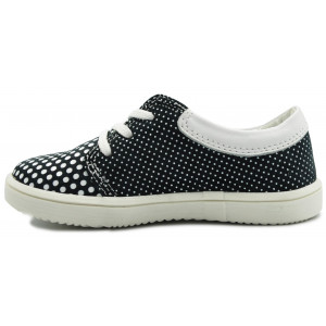Wygodne Dziewczęce Buty w Modne Kropeczki BARTEK T-15365/25K II Gatunek
