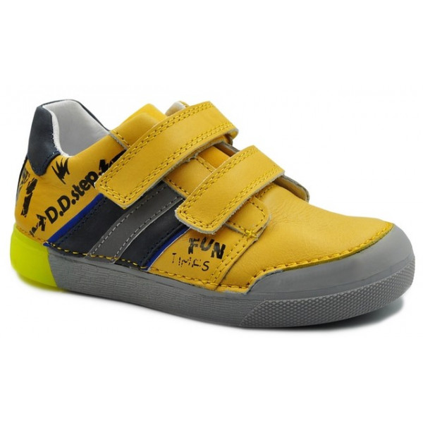 Tenisówki Dla Chłopca Na Wiosnę DD STEP 068-52am LED