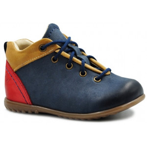 Trzewiki Chłopięce Sznurowane Roczki Emel 2413-18