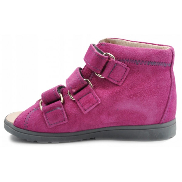 Sandały ortopedyczne dla dziewczynek z obcasem thomasa Dawid 1041,1042,1043