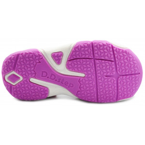 Sandały dla dziewczynki Kolorowe DD STEP AC64-78A