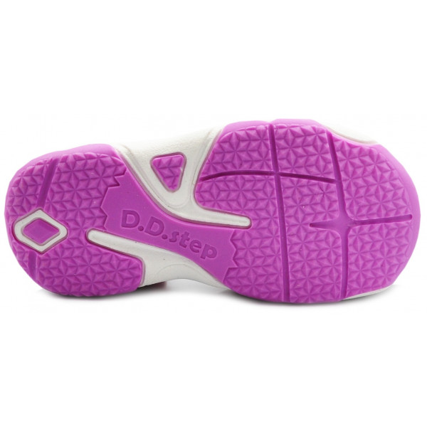 Sandały dla dziewczynki Kolorowe DD STEP AC64-78A