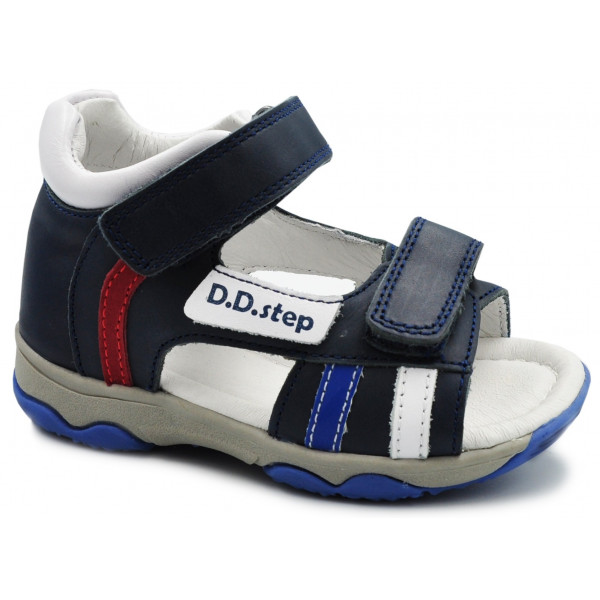 Sandały Buty DD STEP AC64-226T Chłopięce Sandały na Rzepy