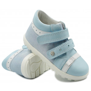 Błękitne Półbuty Dziewczęce...