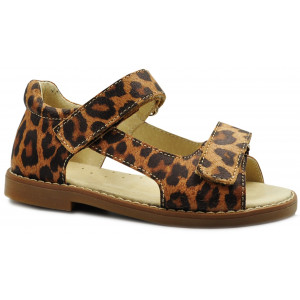 Sandały Buty Mido 31-18 pantera Dziewczęce Sandały na Rzep - Panterka