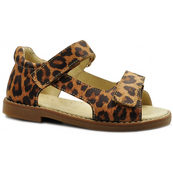 Sandały Buty Mido 31-18 pantera Dziewczęce Sandały na Rzep - Panterka