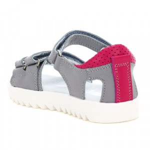 Sandały Buty Bartek t-16178/1pw Sportowe Sandały dla Dziewczynki na Rzepy