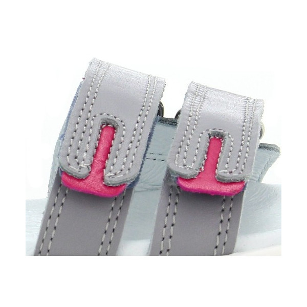 Sandały Buty Bartek t-16178/1pw Sportowe Sandały dla Dziewczynki na Rzepy