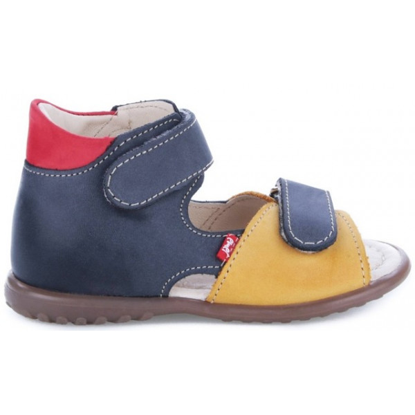 Sandały Emel e 2428b-7 Chłopięce Sandały na Rzepy