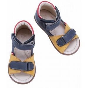Sandały Emel e 2428b-7 Chłopięce Sandały na Rzepy