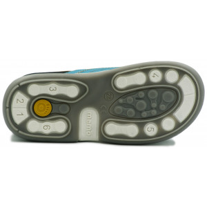 Sandałki Korekcyjne Chłopięce Sztywny Zapiętek MEMO Szafir