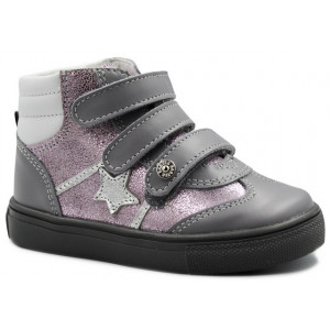 Trzewiki na jesień dla dziewczynek brokatowe Bartek 11575001