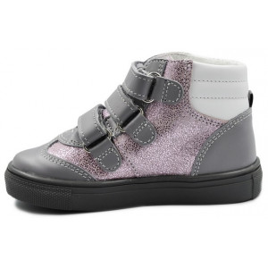 Trzewiki na jesień dla dziewczynek brokatowe Bartek 11575001