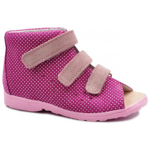 Kapcie profilaktyczne dla dziewczynki do szkoły Dawid 1042-200