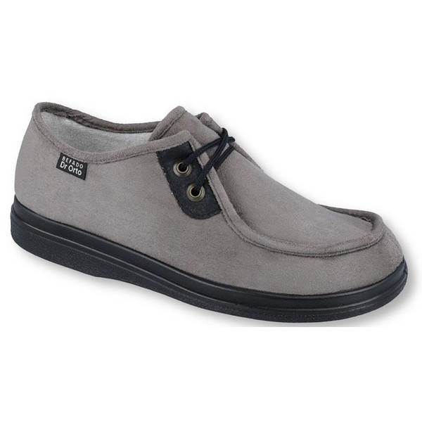 Półbuty Dla Seniora Męskie Miękkie Szerokie Na Jesień Obuwie Domowe DR ORTO 871M006