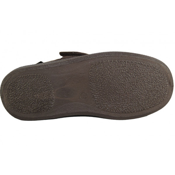 Wygodne Kapcie Damskie Zapinane Na Rzep DR ORTO 036D008