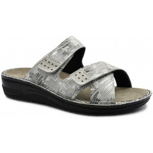 Klapki Damskie BERKEMANN z wygodnym zapięciem na Rzepy lucilla 03117-634