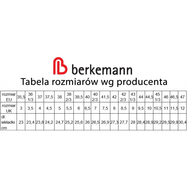 Klapki Damskie BERKEMANN z wygodnym zapięciem na Rzepy lucilla 03117-634