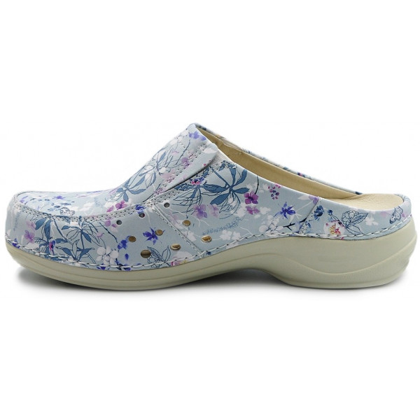 Wygodne Klapki Damskie Do Pracy Kwiaty Nursing Care Berlin wg4af18