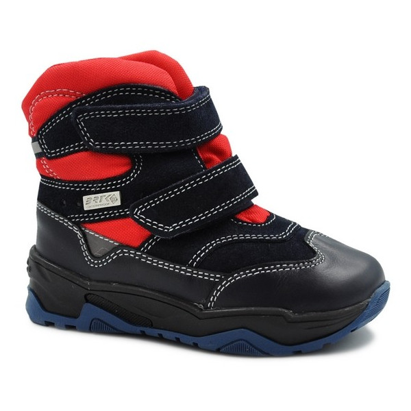 Śniegowce trzewiki ocieplane BARTEK dziecięce odblask rzepy 1382-R50L