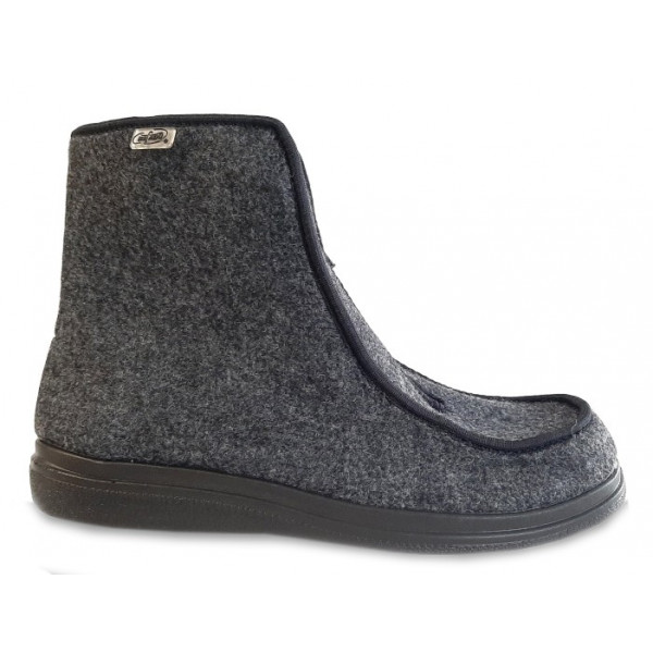 Buty Domowe Męskie Ocieplane Wełną DR ORTO 996 M 004